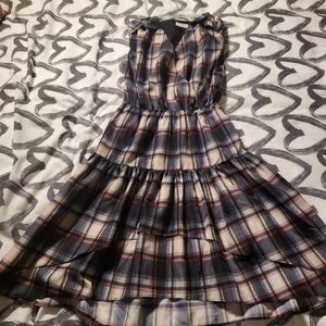 Aly & Jay Plaid dress